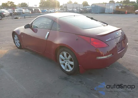 2004 Nissan 350Z Touring z USA, uszkodzony, nr VIN JN1AZ34E94T060058